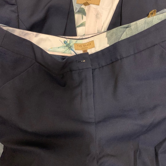 Ted Baker 2 pieces dark blue, Working Title jacket & pants suits wool blend - Picture 5 of 15